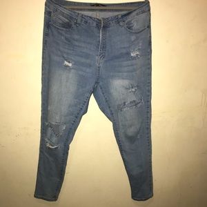 Light-wash Jeans